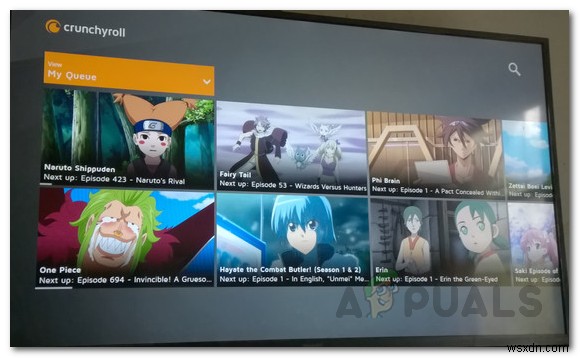 XboxOneでCrunchyrollサーバーエラーを修正する方法 