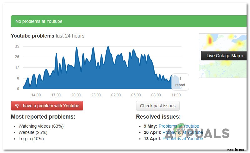 YouTubeでネットワークエラー503を修正する方法 