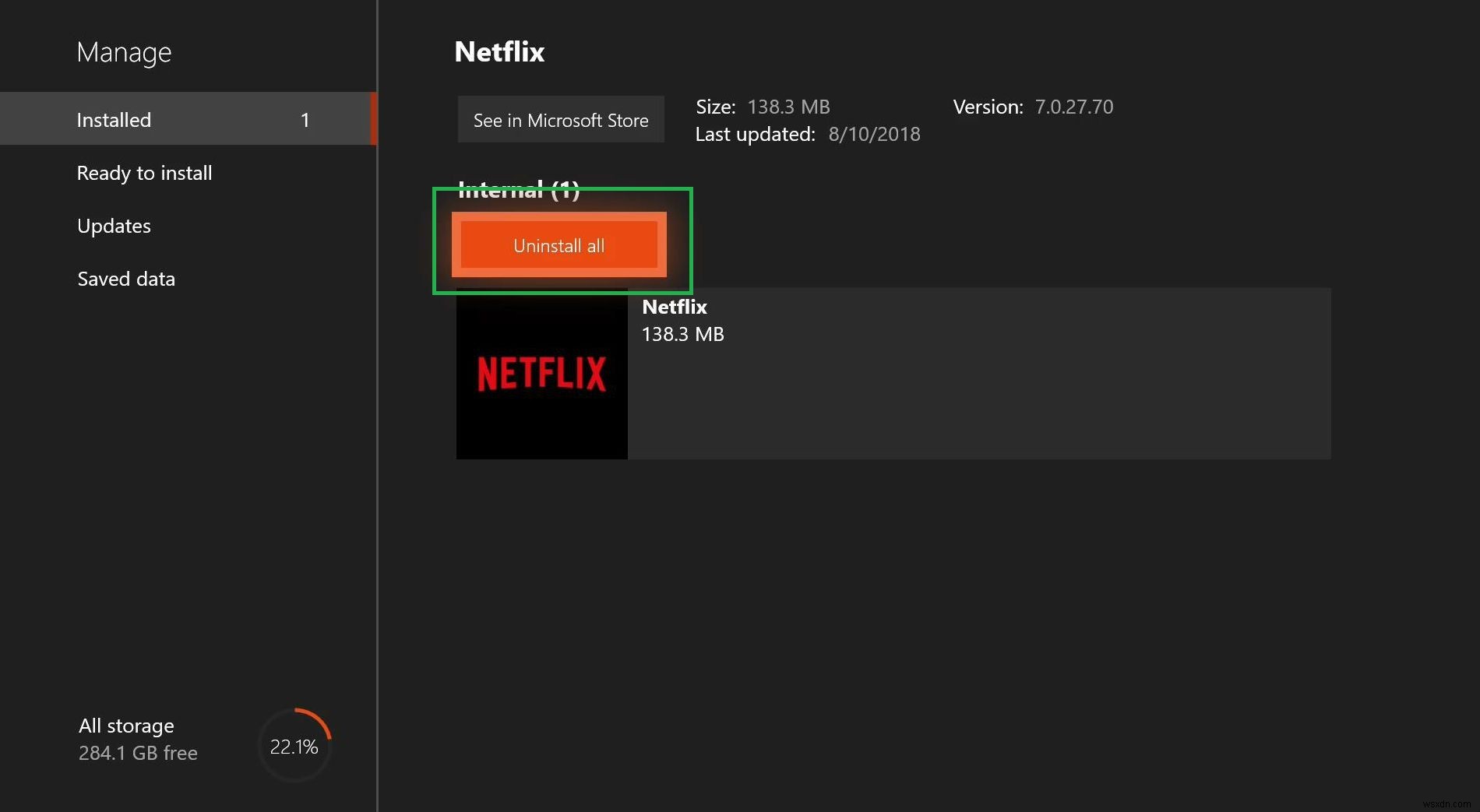 修正：NetflixエラーUI-800-3 