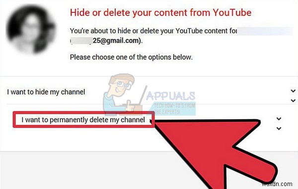 方法：YouTubeアカウントを削除する 