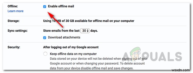 [修正]Gmailの送信トレイフォルダにメールが詰まっている 