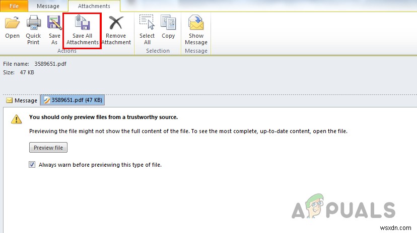 [修正]アンチウイルス警告–Gmailで添付ファイルのダウンロードが無効になっている 