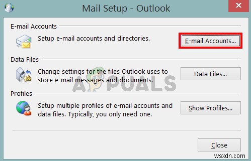 Outlookエラー0x80042109を修正 