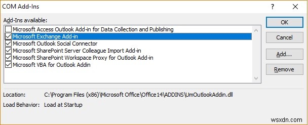 Outlookエラー0x80042109を修正 
