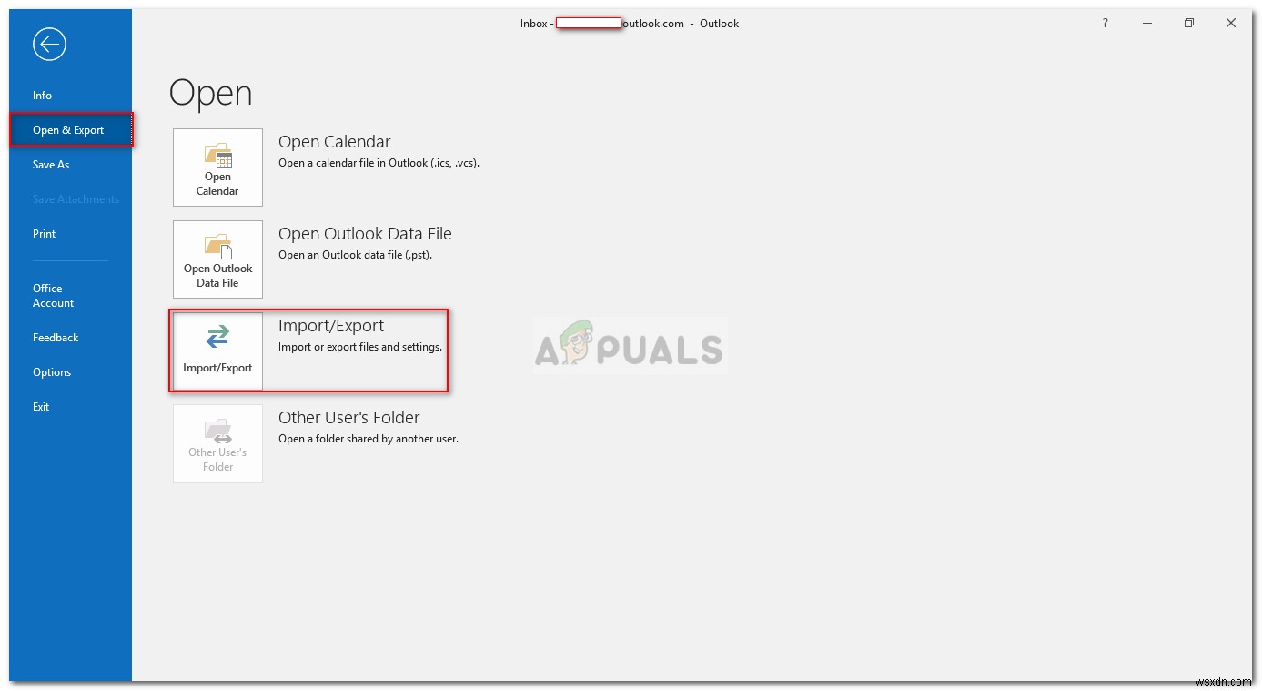 修正：Outlook.pstが見つかりません 