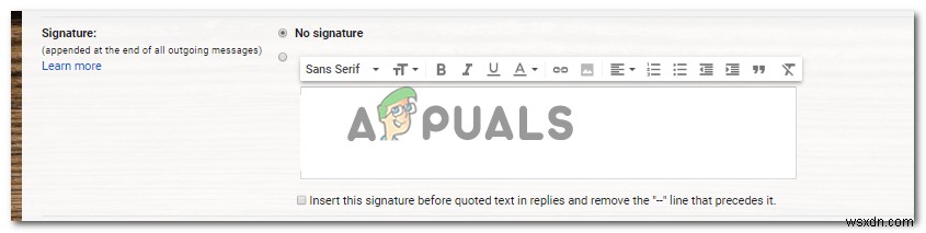 Gmailアカウントに署名を追加する方法 