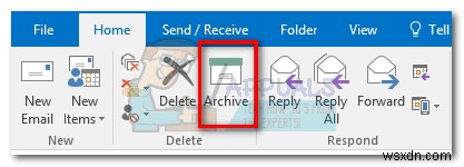Outlook 2007、2010、2013、2016で電子メールをアーカイブする方法 