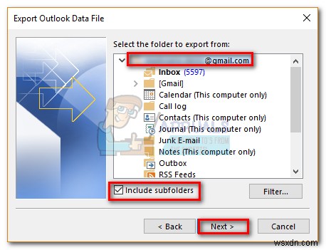 Outlook 2016、2013、2010をバックアップする方法 