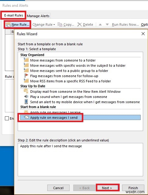Outlookで電子メールメッセージの送信を遅延またはスケジュールする方法 