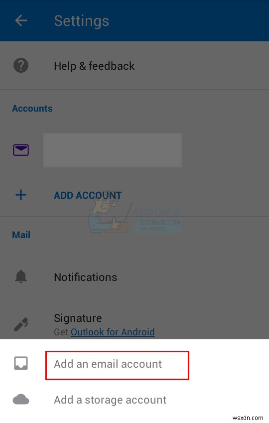 Android携帯にメールアカウントを追加する方法 