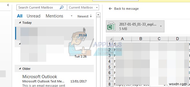 修正：ExcelファイルをプレビューするとOutlook2016がフリーズする 