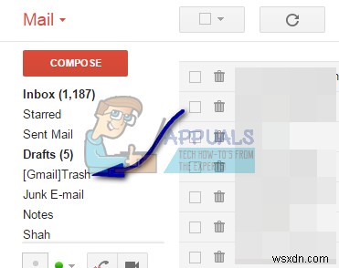 Gmailから削除されたメールを取得する方法 