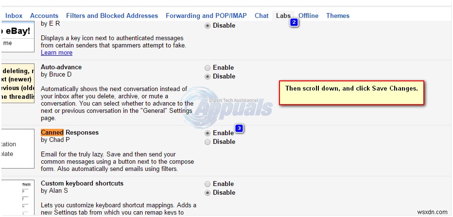 Gmailで定型応答を使用する方法 