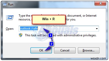 修正：Outlookエラー「フォルダのセットを開くことができません」 