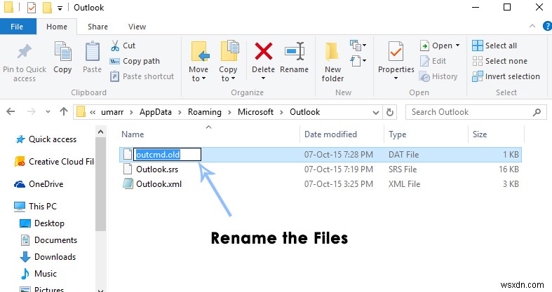 修正：Outlookがエラー0x80000003でクラッシュする（初期化に失敗） 