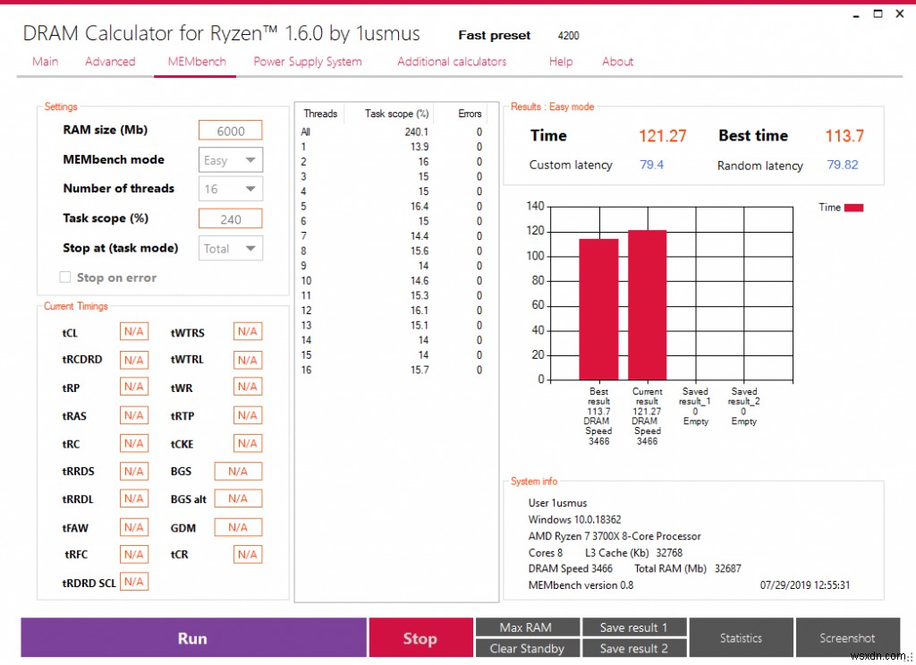 RyzenDRAMCalculatorを使用してRyzenのRAMをオーバークロックする方法 