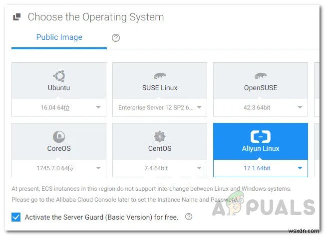 Alibaba Cloudの「ElasticComputeService」でWebサーバー（IIS）またはApacheを構成するにはどうすればよいですか？ 