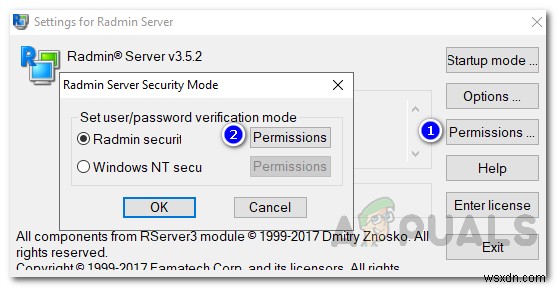 Radminを使用してWindowsServerでリモートでリモートに構成および安全に接続する方法は？ 