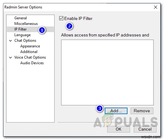 Radminを使用してWindowsServerでリモートでリモートに構成および安全に接続する方法は？ 