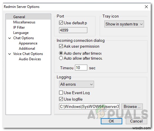 Radminを使用してWindowsServerでリモートでリモートに構成および安全に接続する方法は？ 