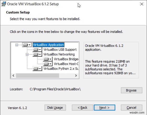 Windows10にOracleVMVirtualBoxをインストールする方法 