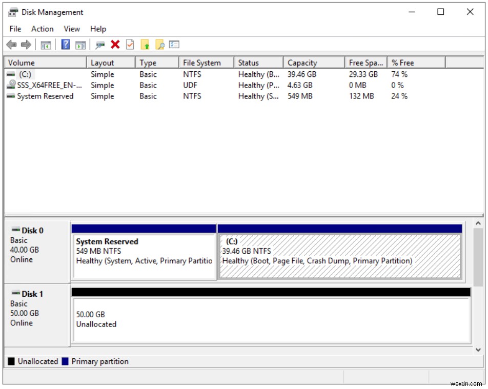 Hyper-V2019に仮想ディスクを追加する方法 