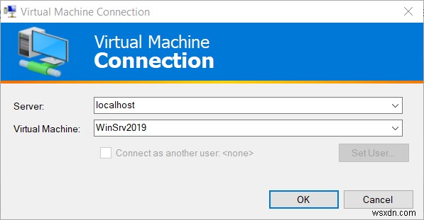 PowerShellを使用したHyper-V2019での仮想マシンの作成 