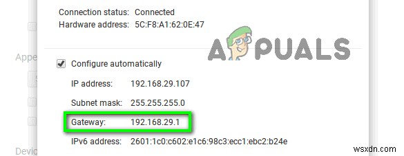 任意のデバイスからルーターのIPアドレスを見つける 