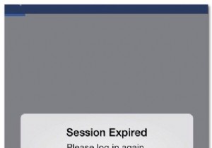 Facebookで「SessionExpired」エラーを修正する方法 