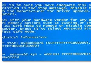 Netwsw02.sysによって引き起こされたランダムなBSODを修正する方法は？ 