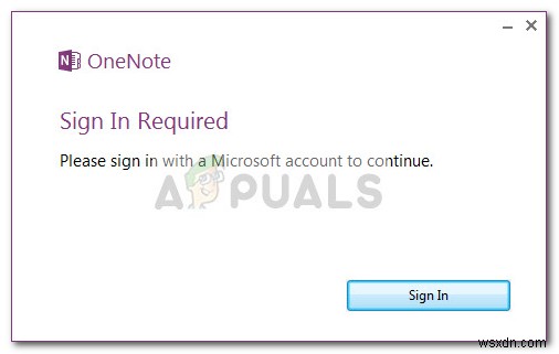 修正：Windows7のOneNoteで「サインインが必要」 