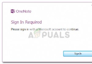 Windows 7のOneNoteで「サインインが必要」エラーが発生する問題の解決策