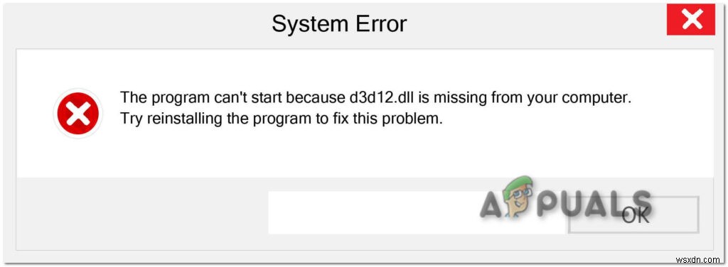 Windowsで「d3d12.dllが見つかりません」エラーを修正する方法は？ 