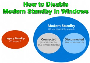 Windowsでモダンスタンバイを無効化する方法｜スリープ中のバッテリー消耗・発熱問題を解決