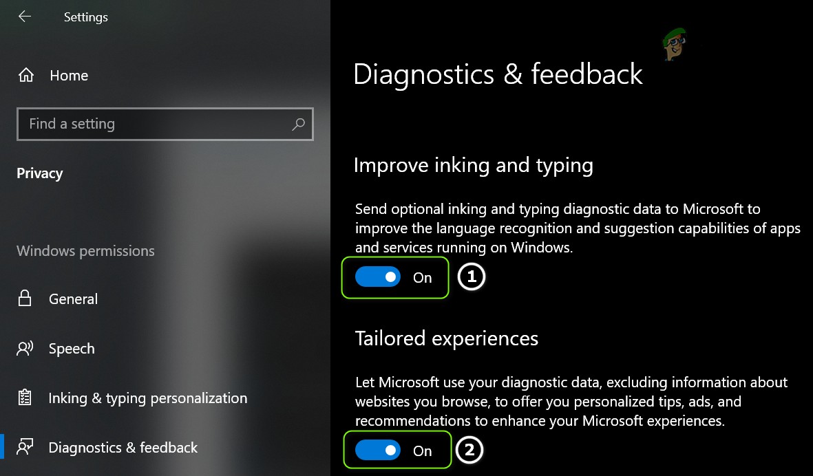 [修正]Windows10で診断データを「フル」に変更できない 