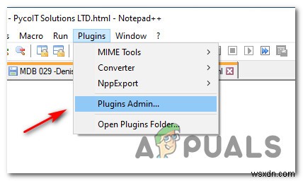 Notepad++プラグインがWindows10にインストールできない 