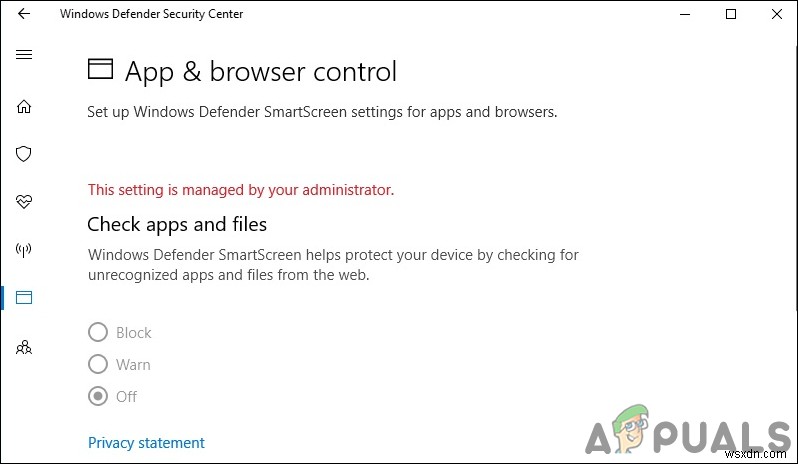 Windows 10でアプリとブラウザーの保護領域を非表示にする方法は？ 