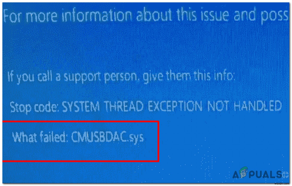 Windows 10でCMUSBDAC.sysブルースクリーンを修正するにはどうすればよいですか？ 