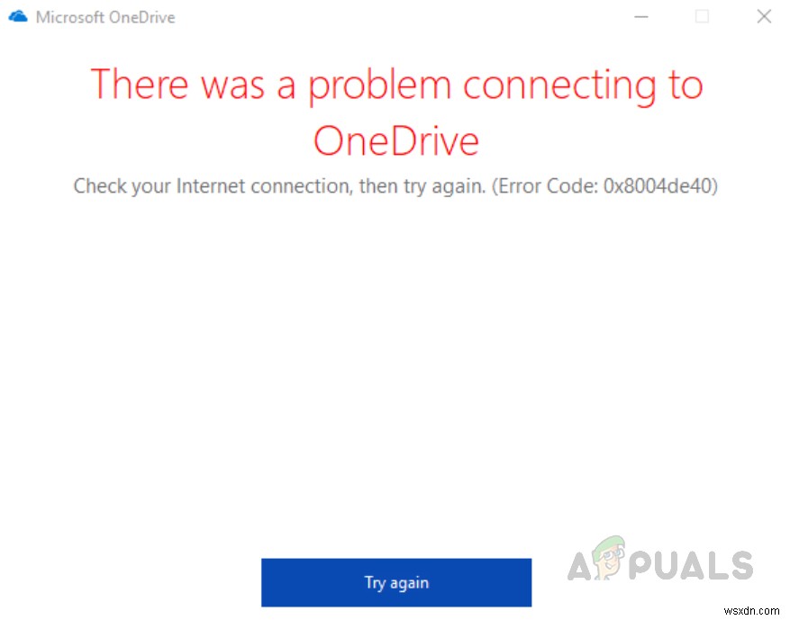 Windows 10でOneDriveサインインエラーコード0x8004de40を修正する方法は？ 