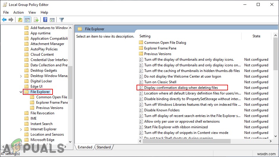 Windows 10で削除確認ダイアログを有効または無効にする方法は？ 