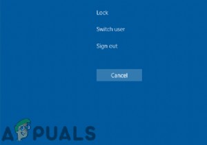 Windows10でCtrl+Alt + Del画面からオプションを削除する方法は？ 