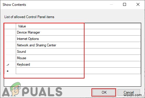 Windows 10で特定のコントロールパネルアイテムを表示/非表示にする方法は？ 