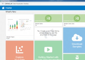 Oracle Data Visualization Desktop 