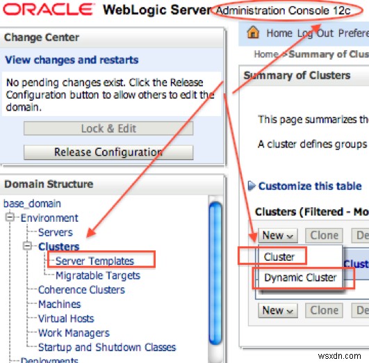 Oraclev12cWeblogicの機能と変更 