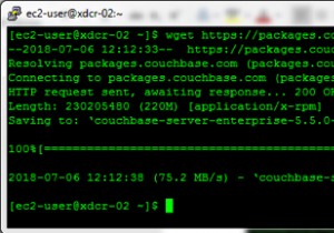 グレースフルフェイルオーバーオプションを使用したCouchbaseServerのローリングアップグレード 