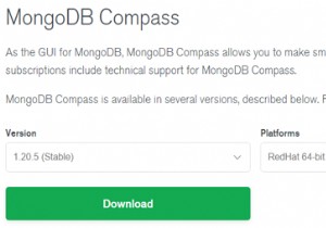 MongoDBコンパスの紹介 