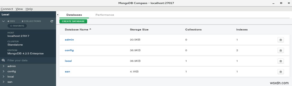 MongoDBコンパスの紹介 
