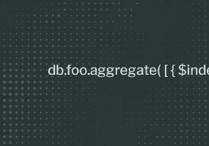 MongoDBで未使用のインデックスを検索する 