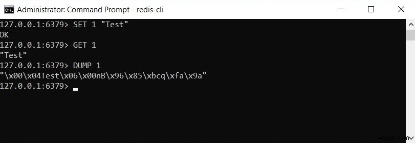 Redis DUMP –Redisでキーのシリアル化された値を取得する方法 