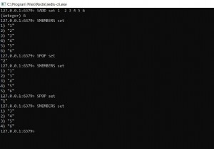 redisのセットから要素を削除する方法– Redis SPOP | SREM 
